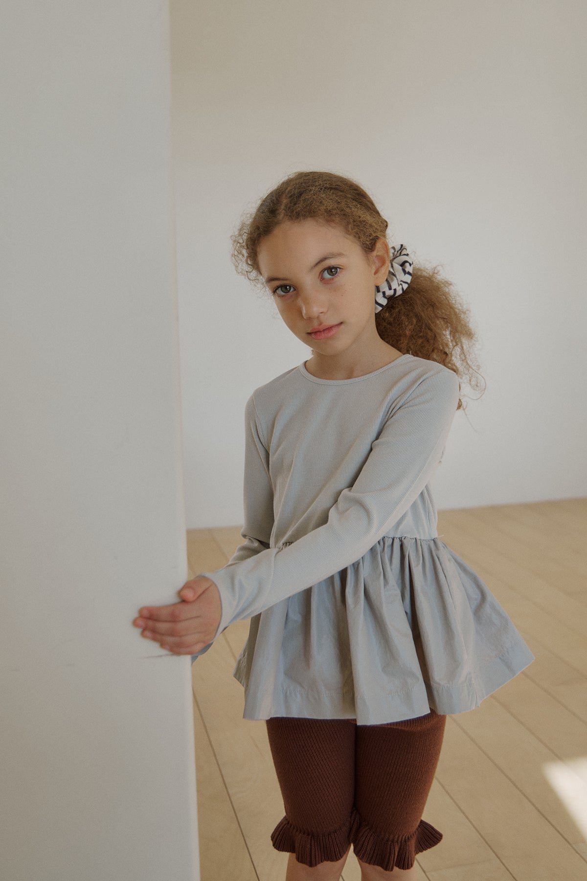 Nile frill shorts